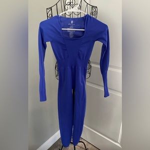 NWOT Free People Movement Good Karma Long Sleeve Onesie